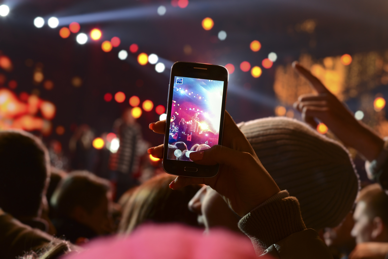 facebook recommended events photographing a concert