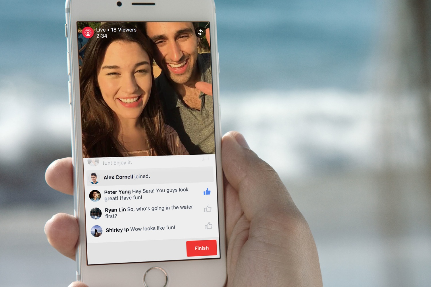 facebook longer videos news feed live