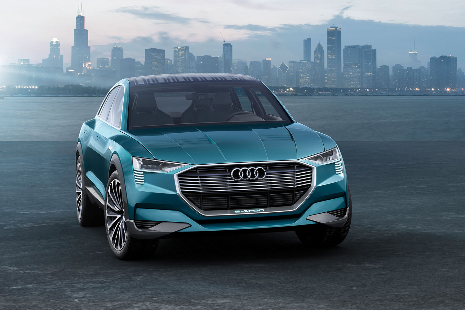 audi chooses e tron name for electric suv quattro concept technology study a158930 large