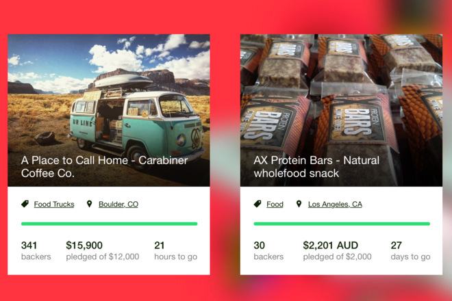 kickstarter android app