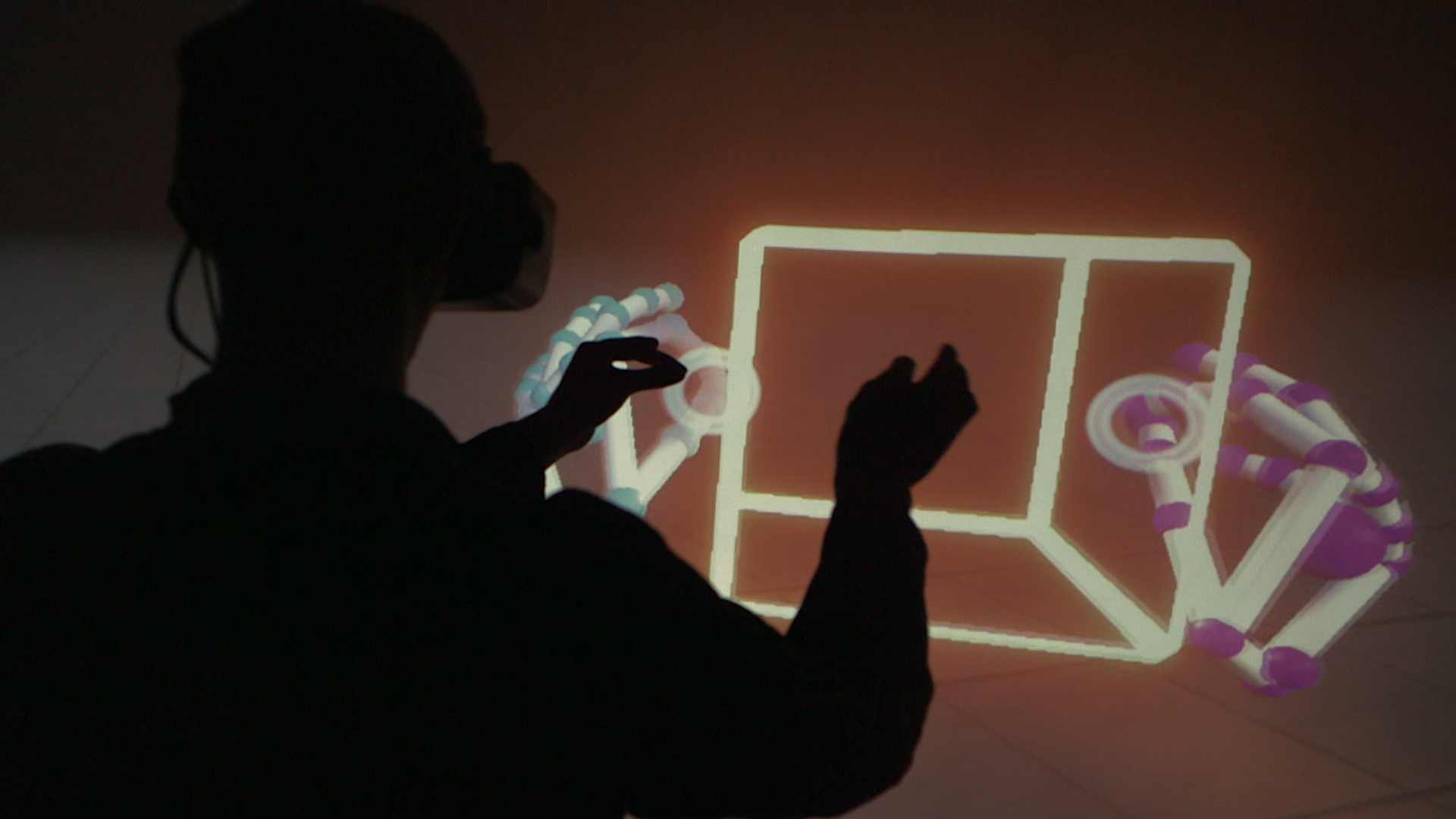 leap motion interaction engine orion blocks demo