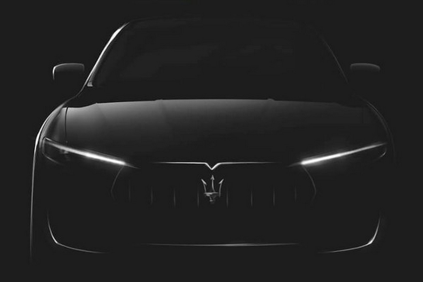 Maserati Levante teaser