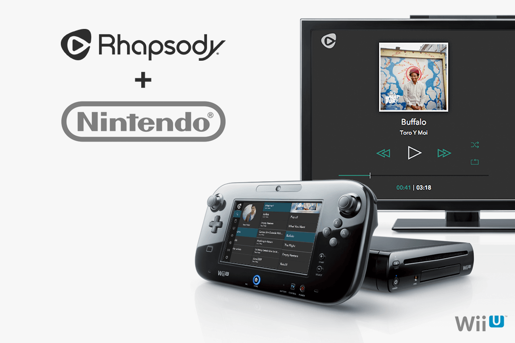 rhapsody partners with nintendo wii u rhap blog