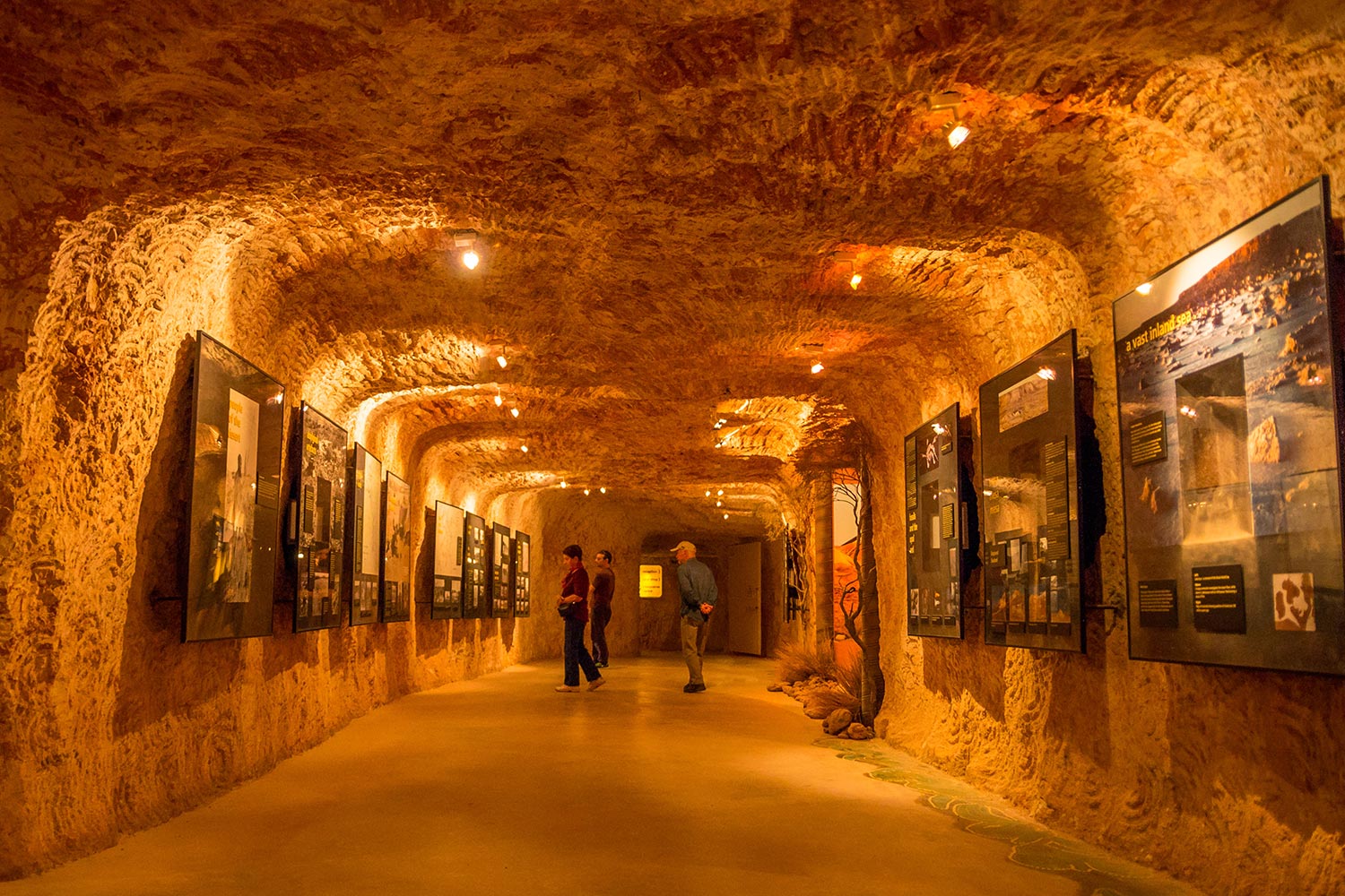 coober pedys residents live in underground dugouts umoona opal mine and museum 005