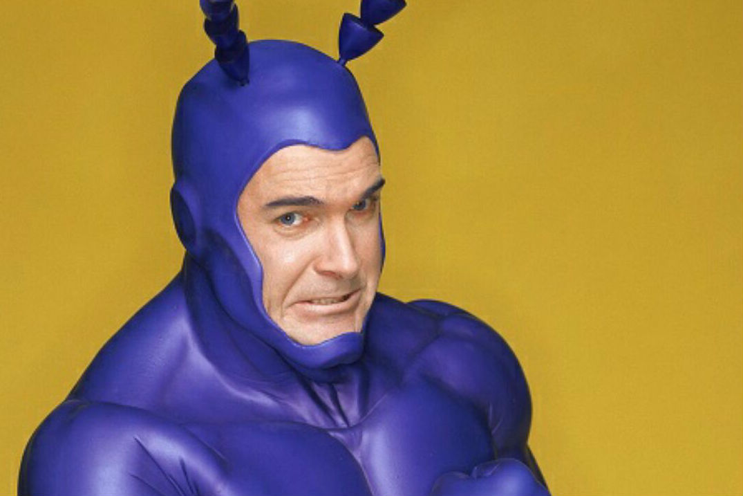 the tick series amazon studios patrick warburton