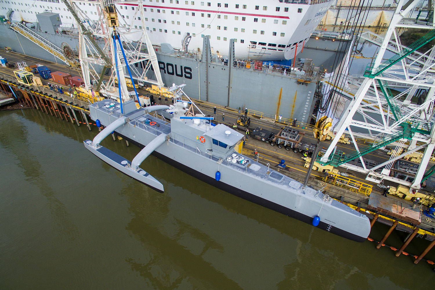 darpa officially christens the actuv in portland launch 4