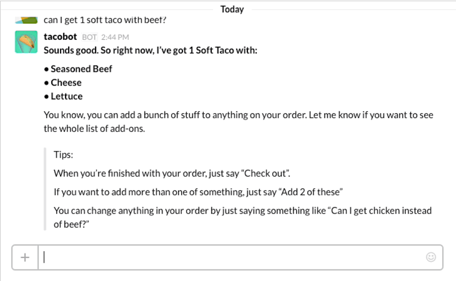 tacobot taco bell slack screen shot 2016 04 09 at 10 48 25 pm