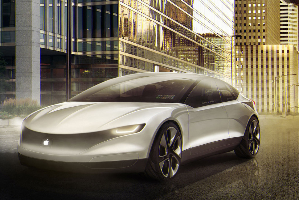 Apple Car rendering