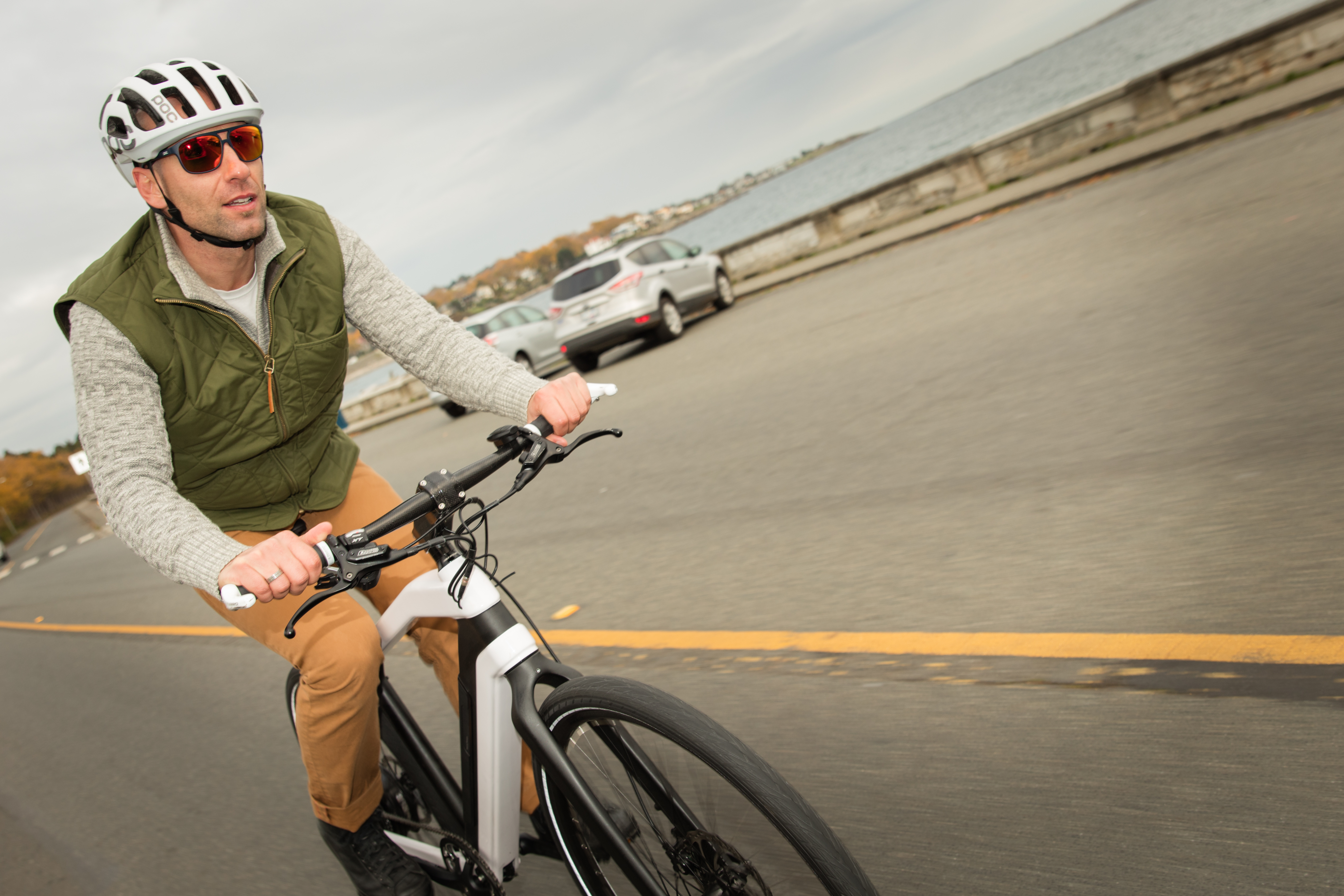 diavelo zeitgeist electric bike riding pudget sound