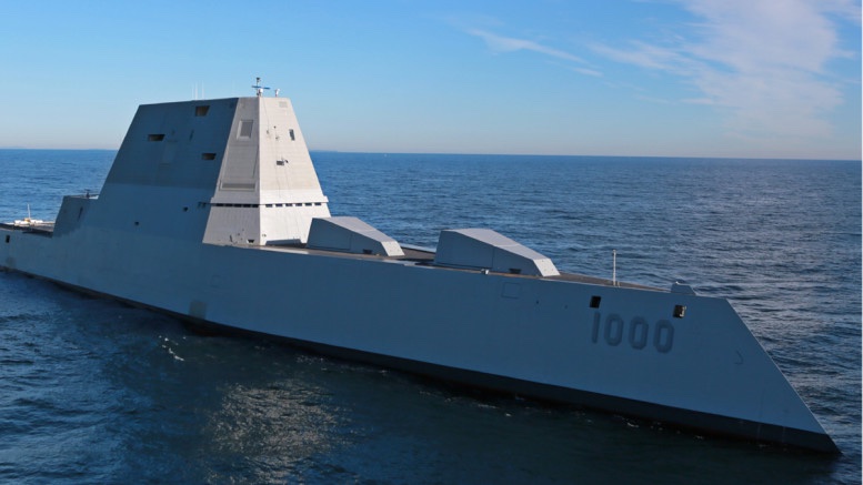 zumwalt reflectors destroyer maine