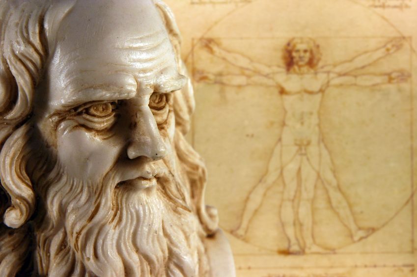 da vinci dna recovery grave and vitruvian man