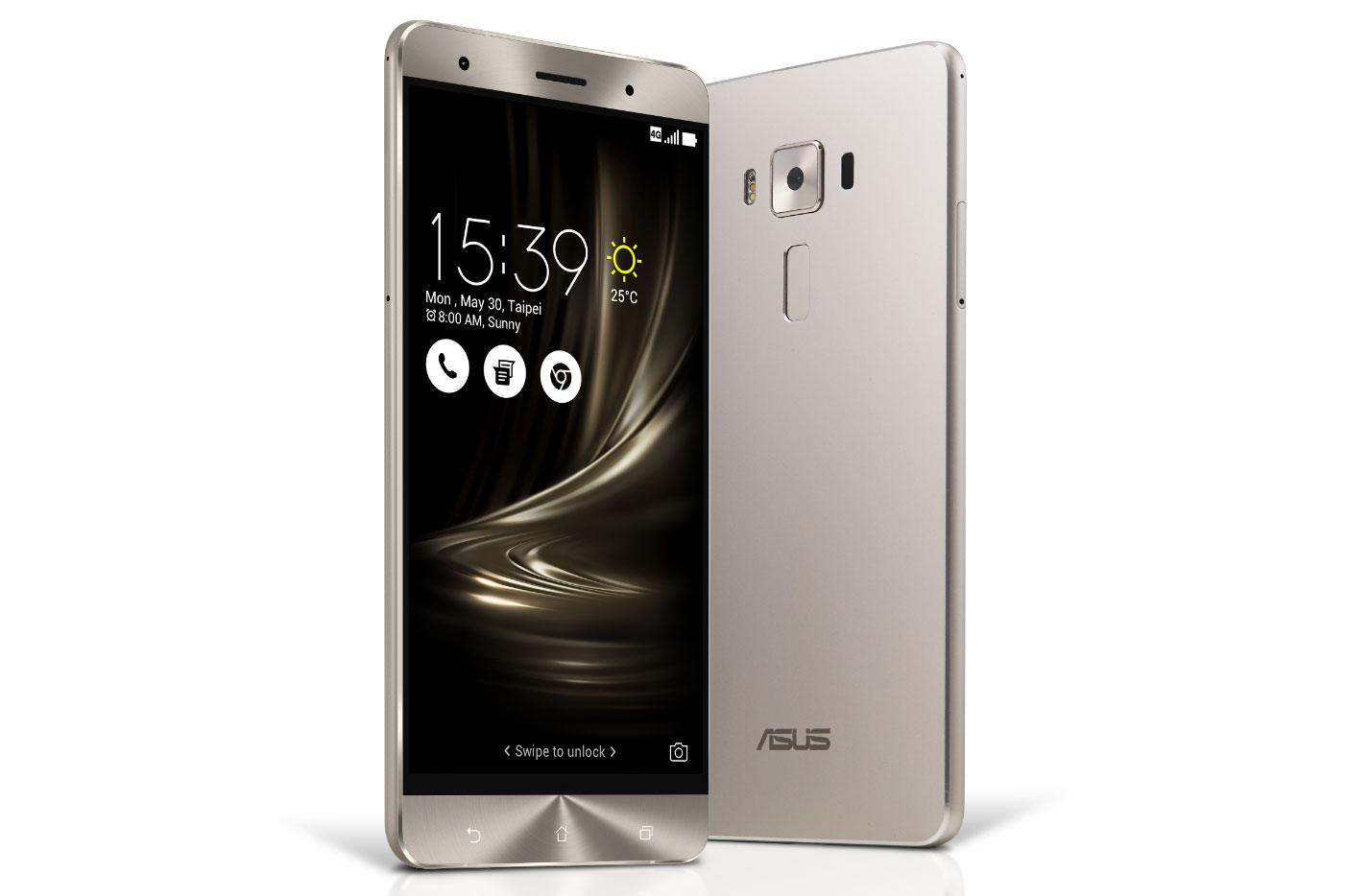 asus zenfone 3 dluxe front