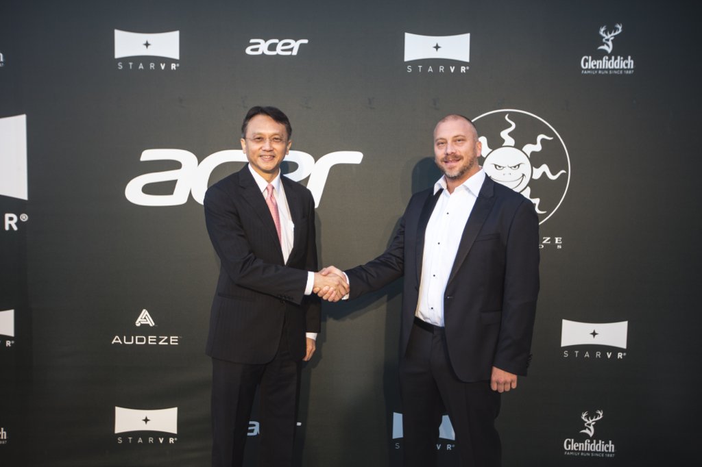 acer starbreeze starvr partnership news