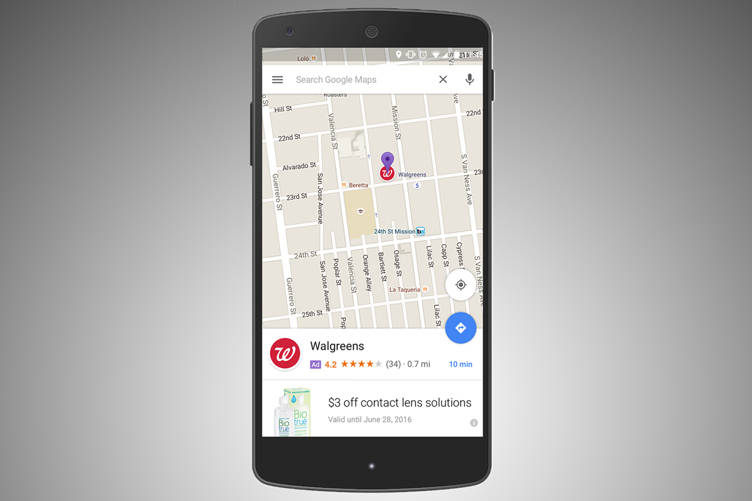 google maps ads promoted pins