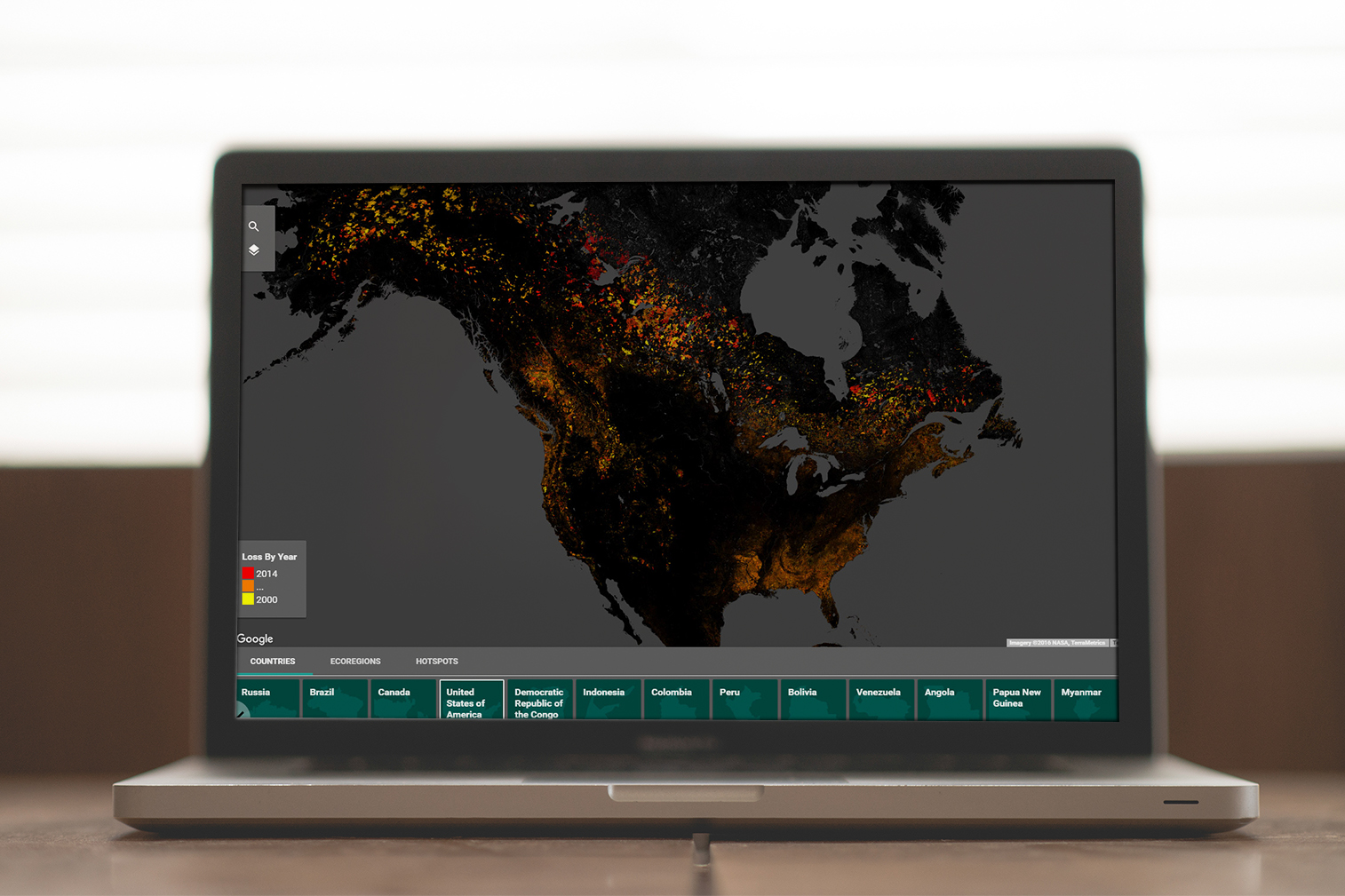 google classroom deforestation tracking project googleforrest