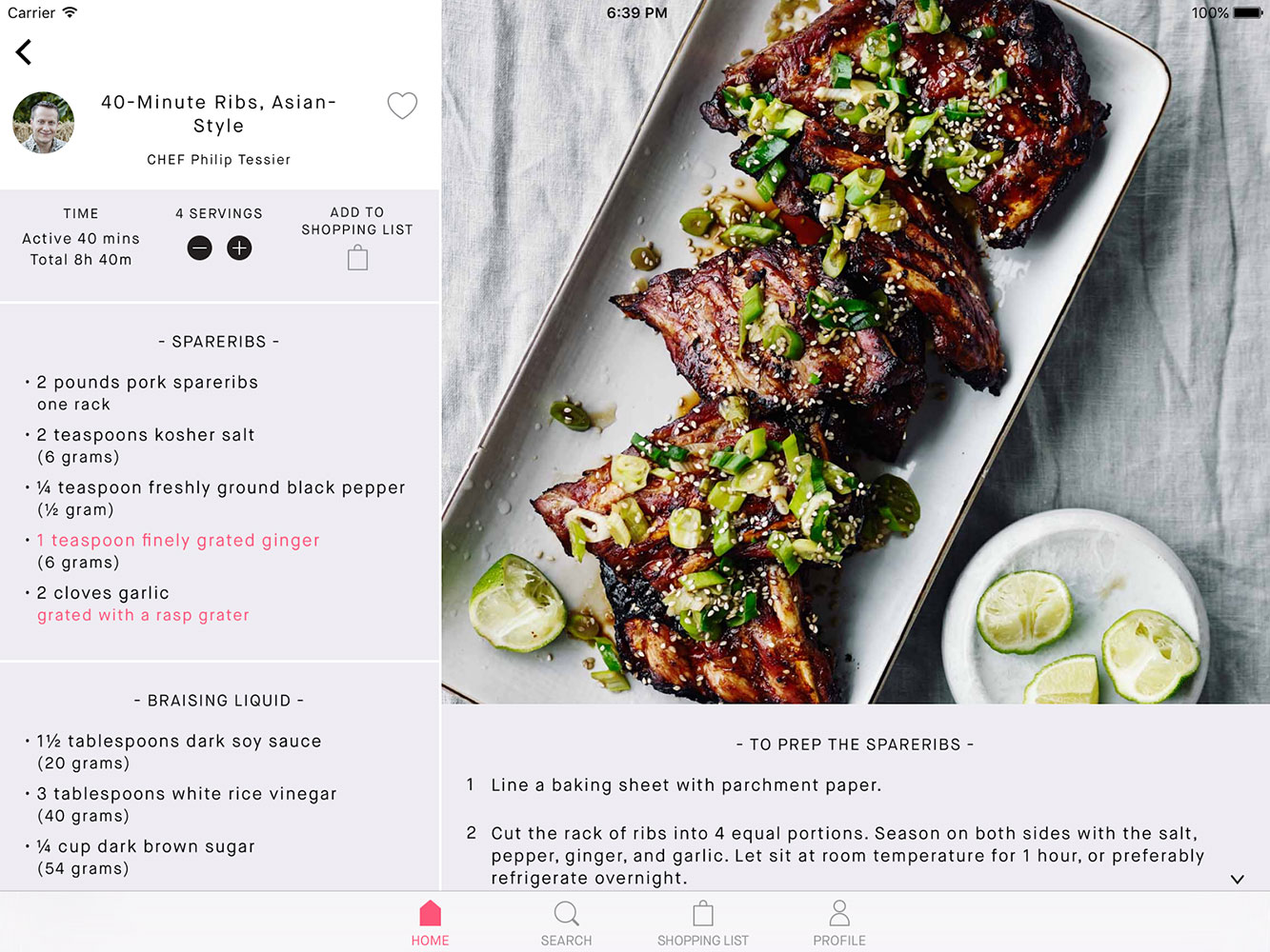 feast kitchen app feat pt spareribs