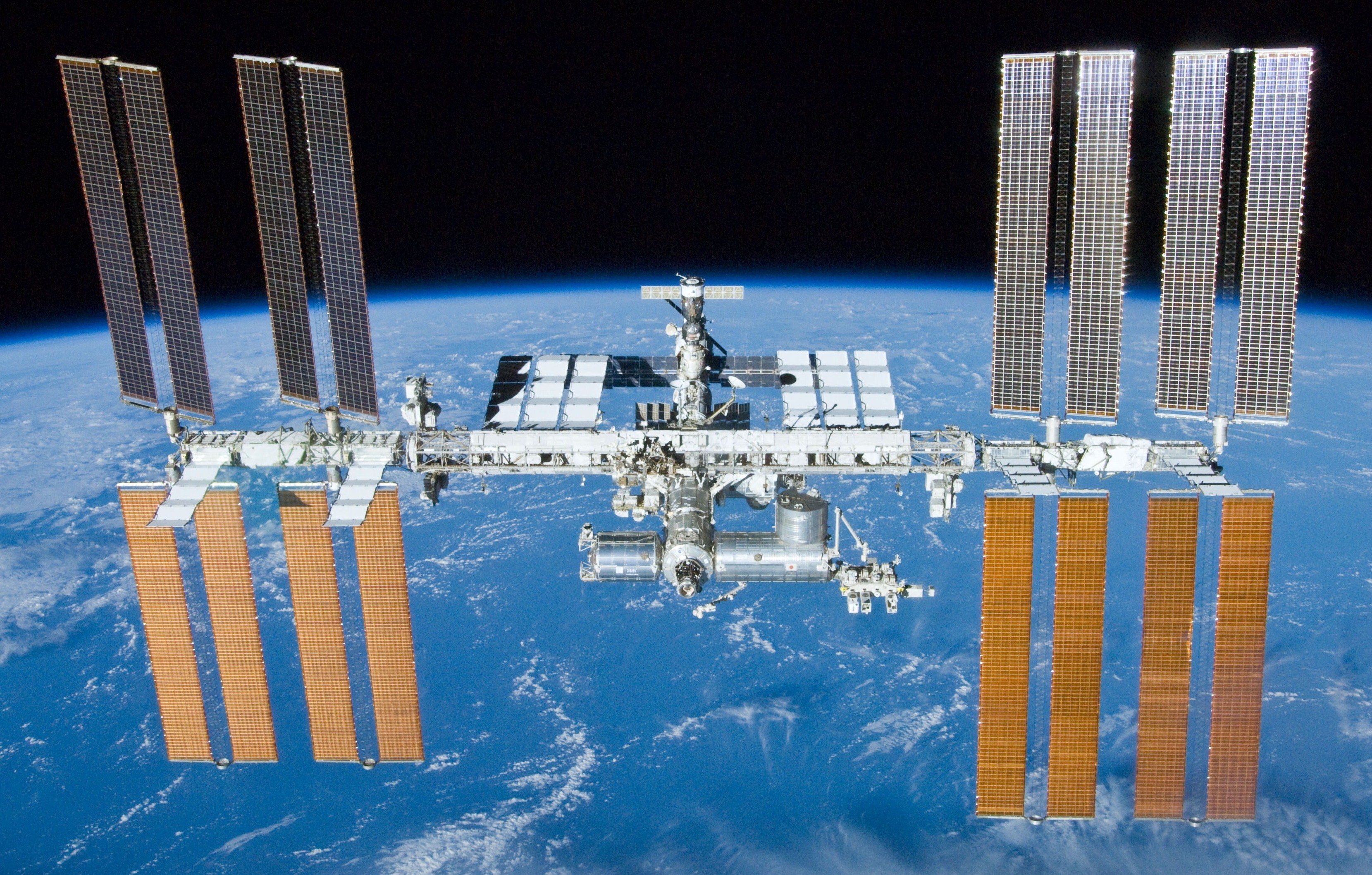 The International Space Station.