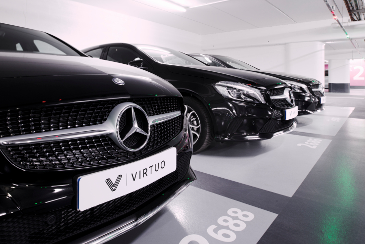 virtuo on demand car rental paris app by 3