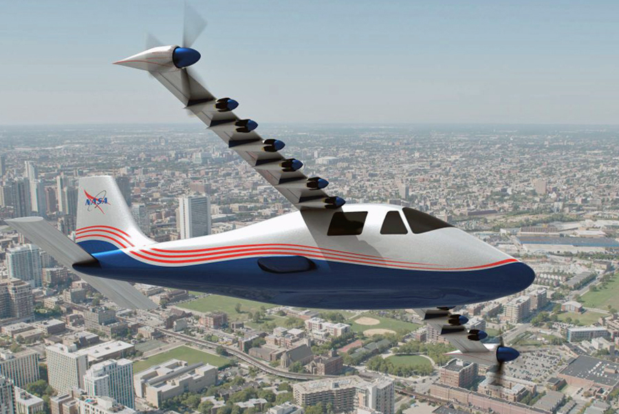 nasa x57 maxwell electric aircraft plane 900x602