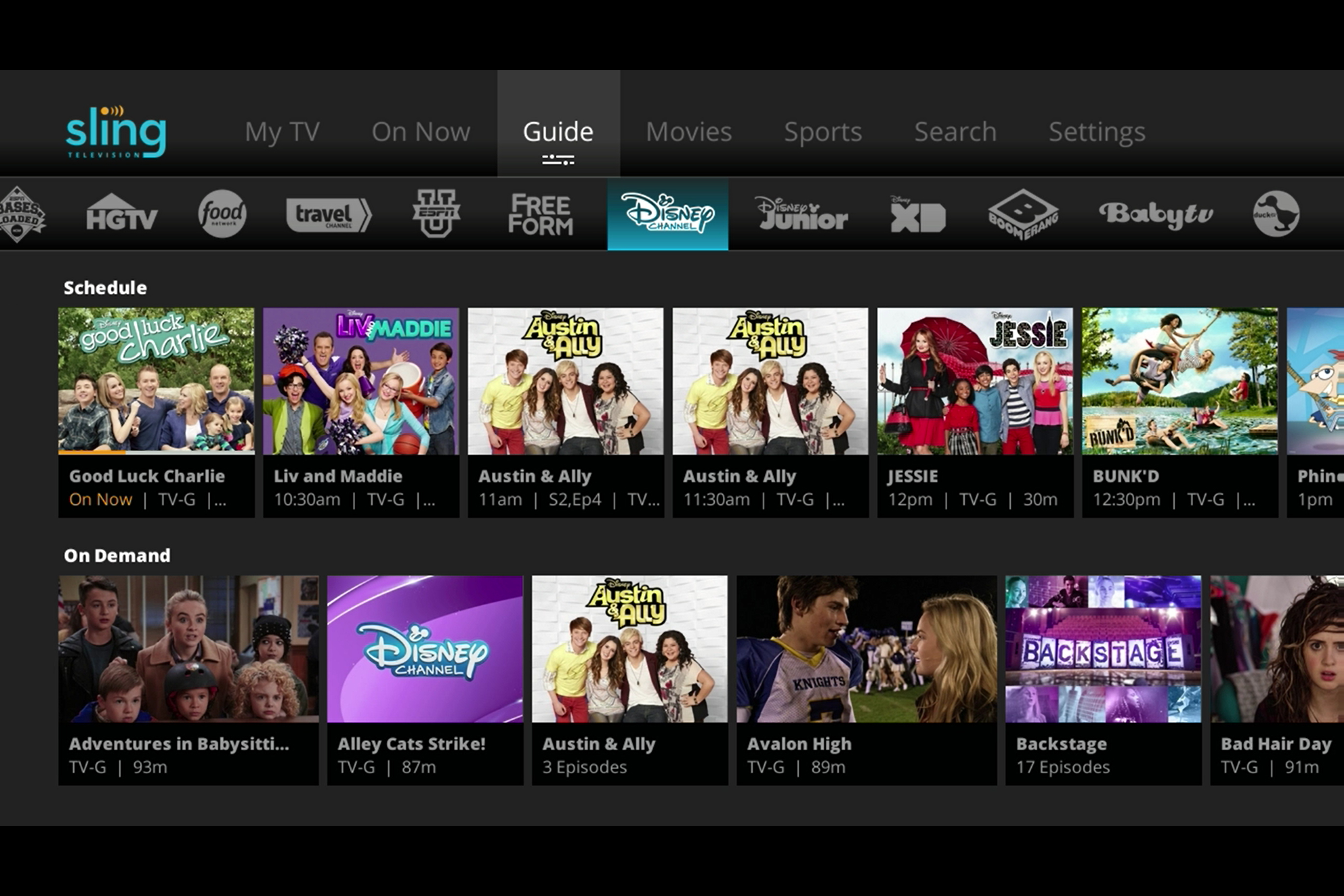 sling tv ui update roku new 1