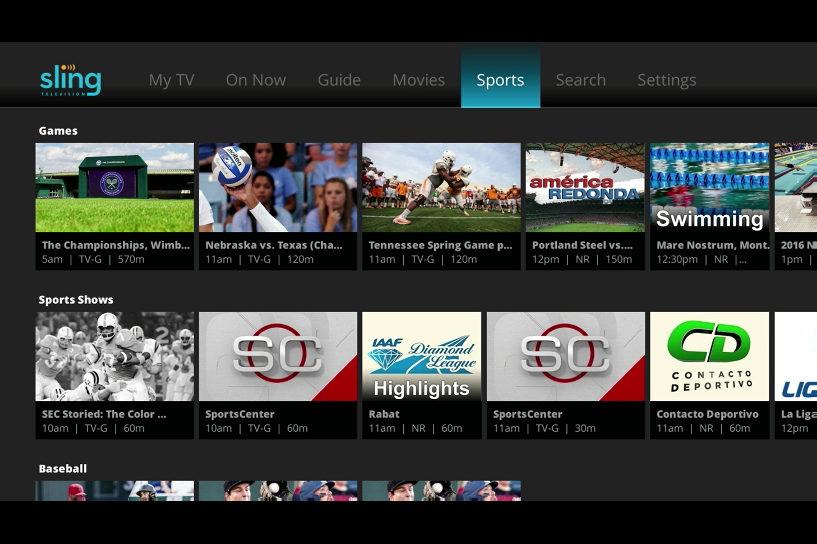 sling tv discounts extras packages new ui roku 4