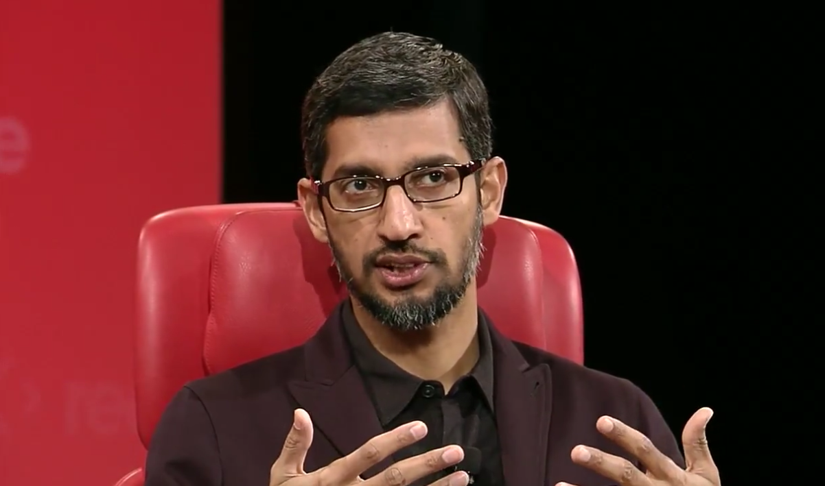 google conversation recode sundar pichai