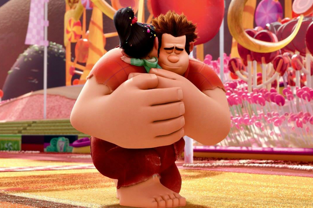 wreck it ralph sequel announcement hug