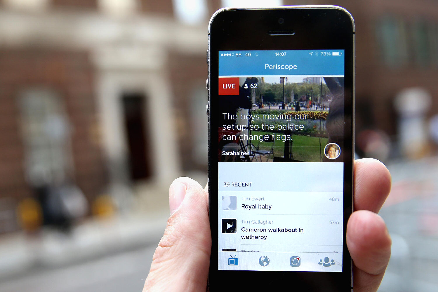 twitter app livestream launch periscope live stream feat