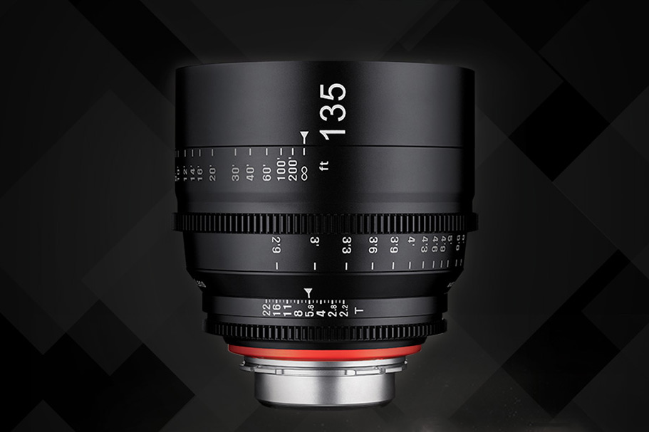 samyang xeen 135mm announcement t22