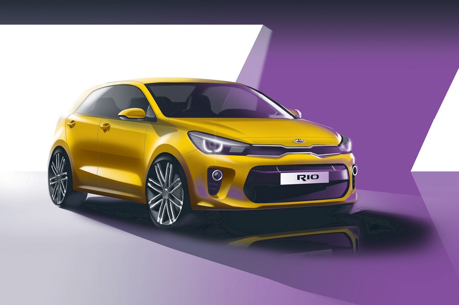 2018 Kia Rio teaser