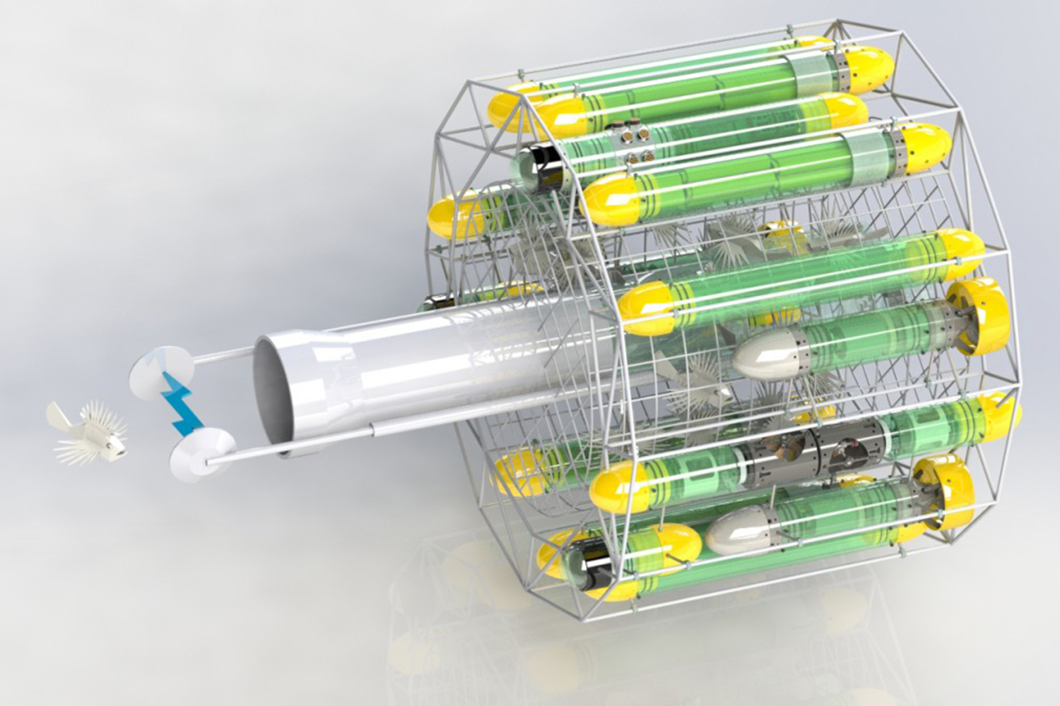 lionfish robotic exterminator robot