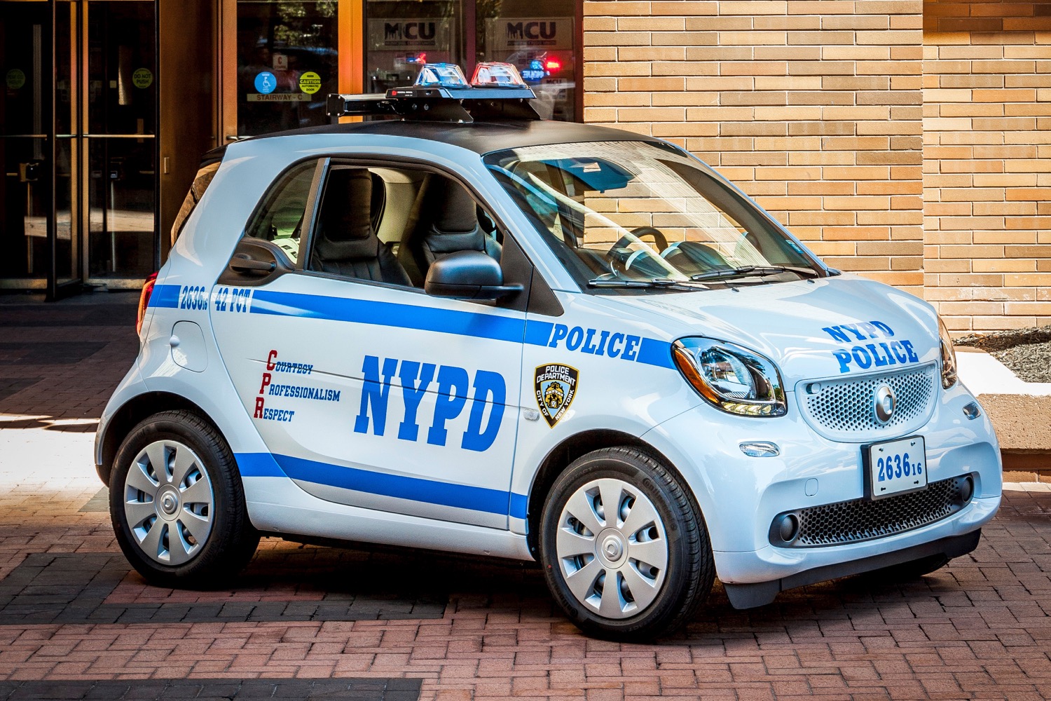 NYPD Smart Fortwo