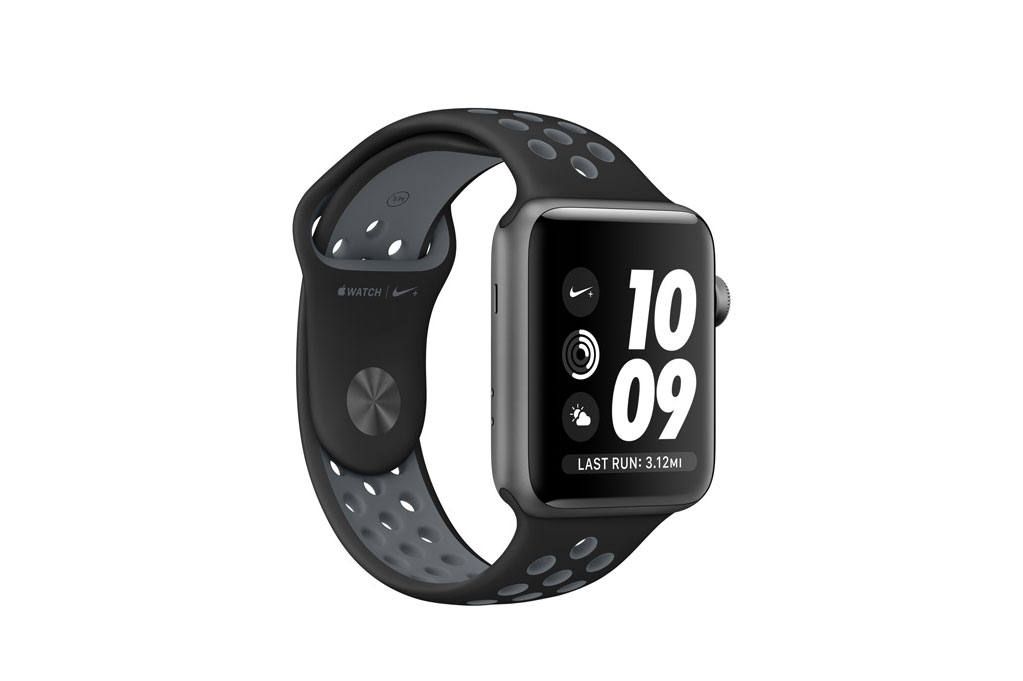 apple watch 2 news nike  black gray sport large