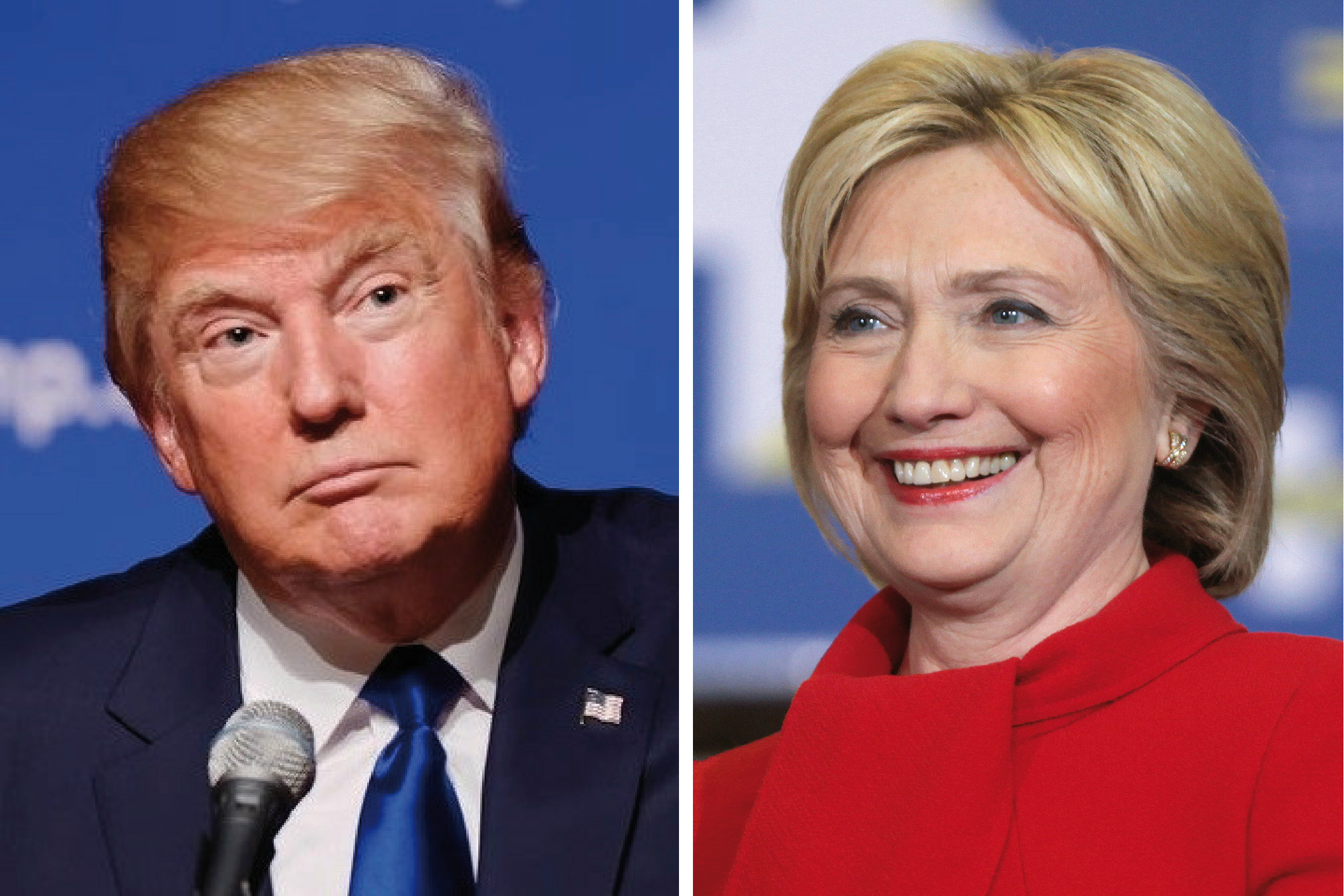 social media politics study trump  clinton