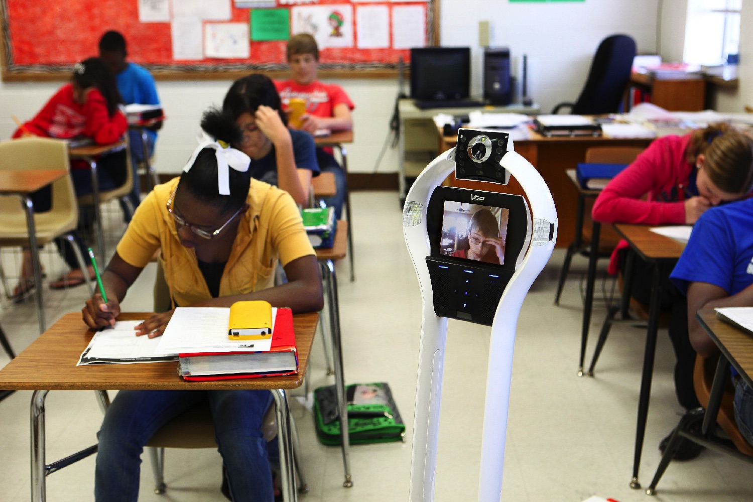 telepresence robots study vgo student in class hires