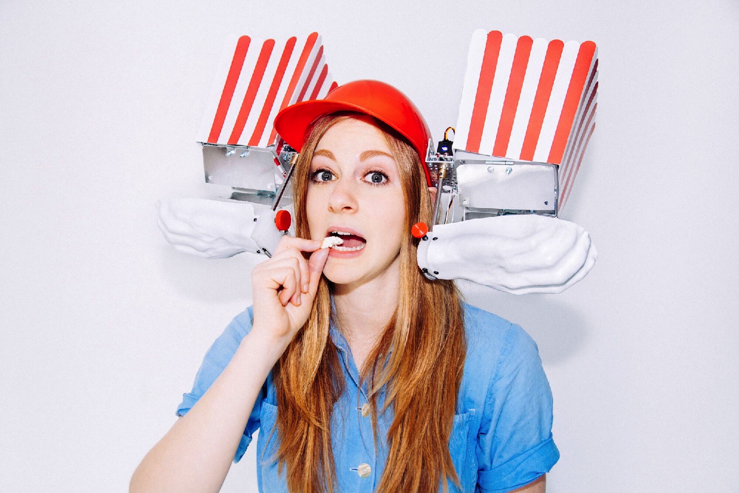 simone giertz sandwich robot robots