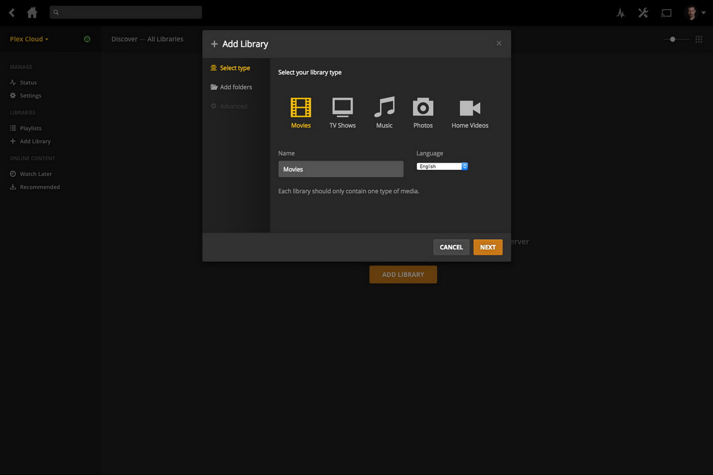 Plex Cloud Hands On