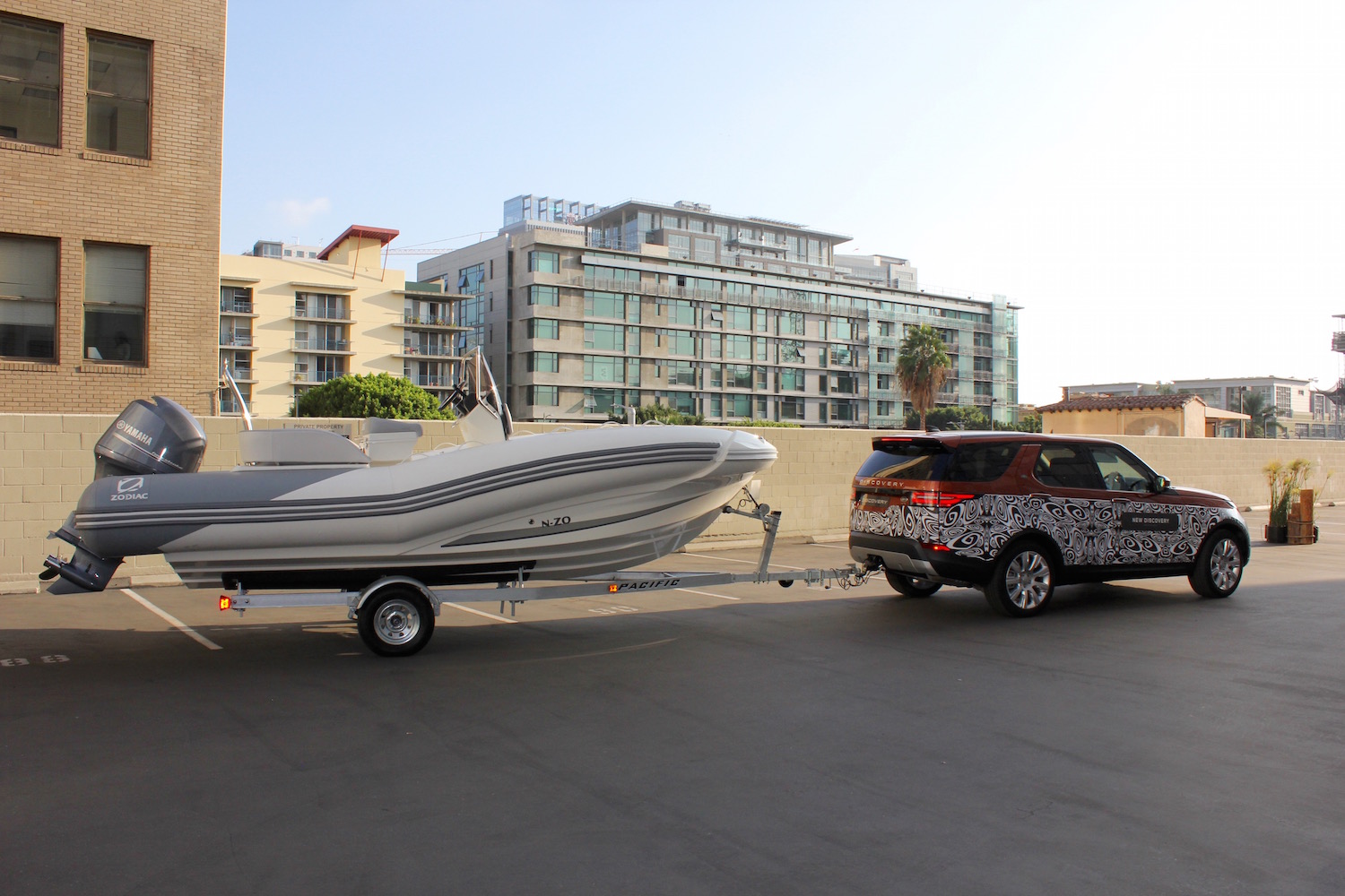 Land Rover Discovery Tow Assist