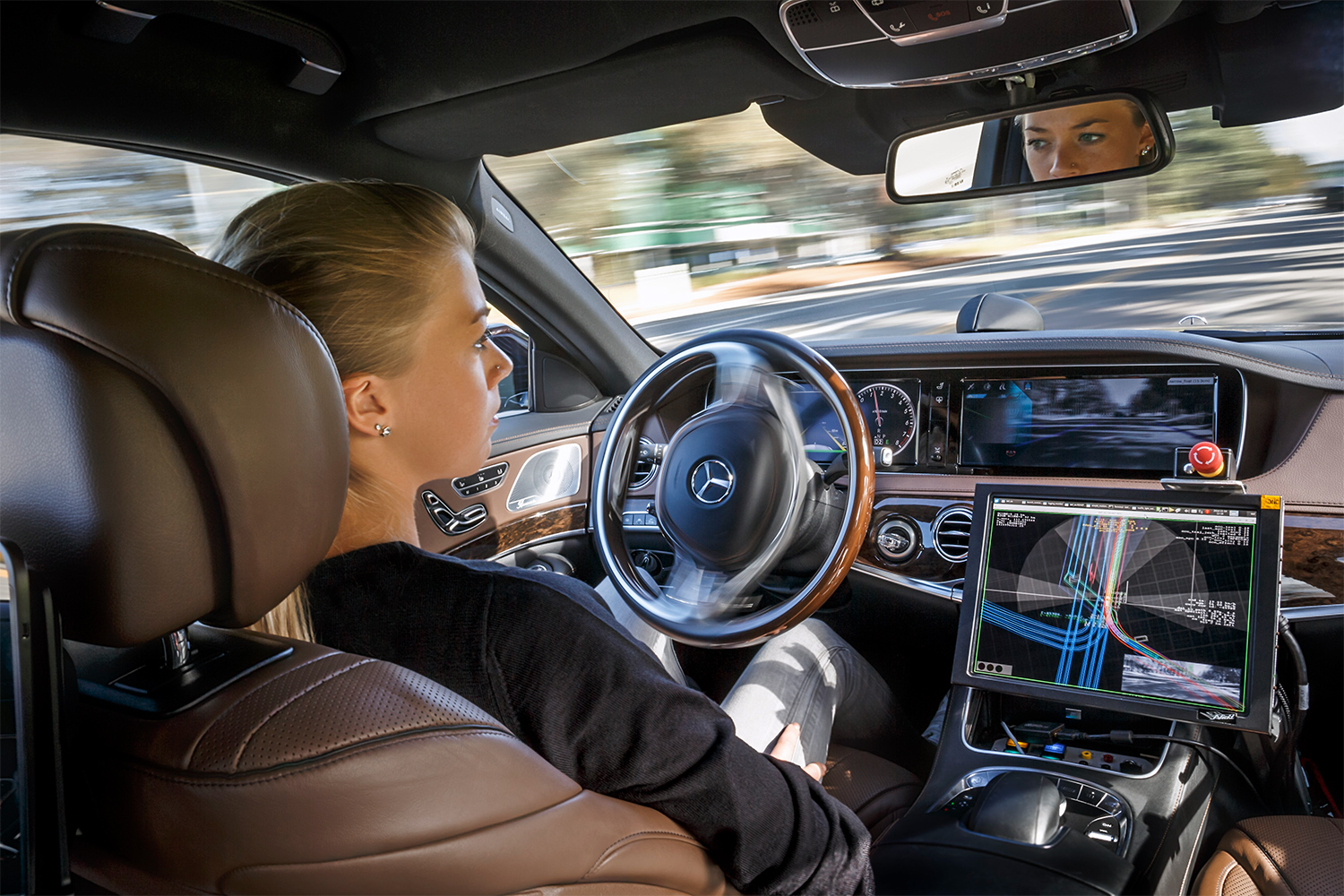 germany self driving car tests mercedes autonomous