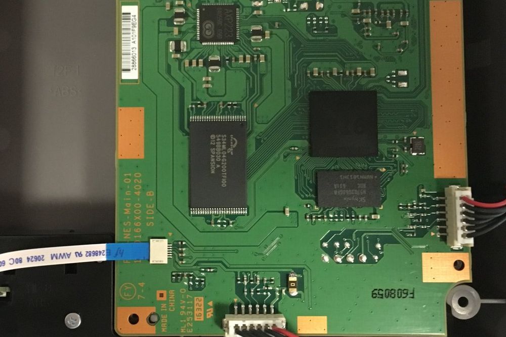 nes classic edition will be difficult to hack teardown reveals nesclassicinnards