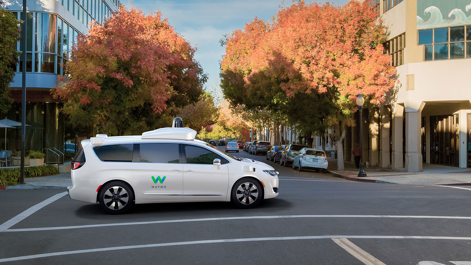 2017 Chrysler Pacifica Hybrid minivan Waymo Self-driving Test Fleet