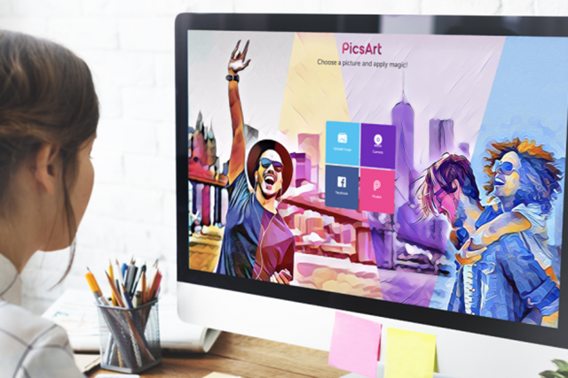 picsart now on web browser magic effect website 585x390