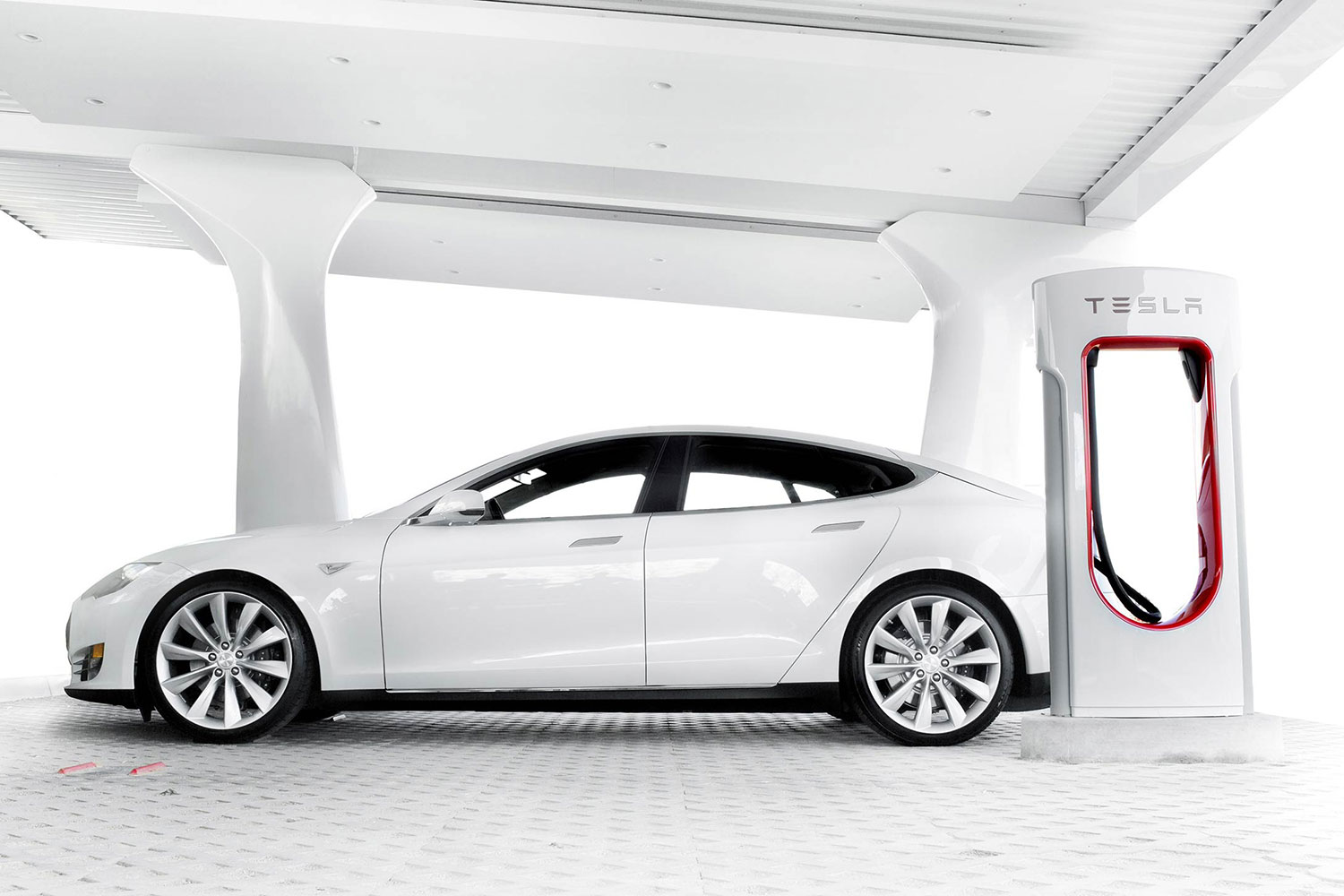 Tesla Supercharger stations