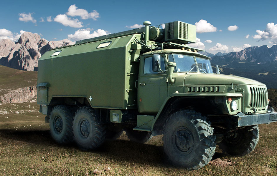 russian ural truck camera auto