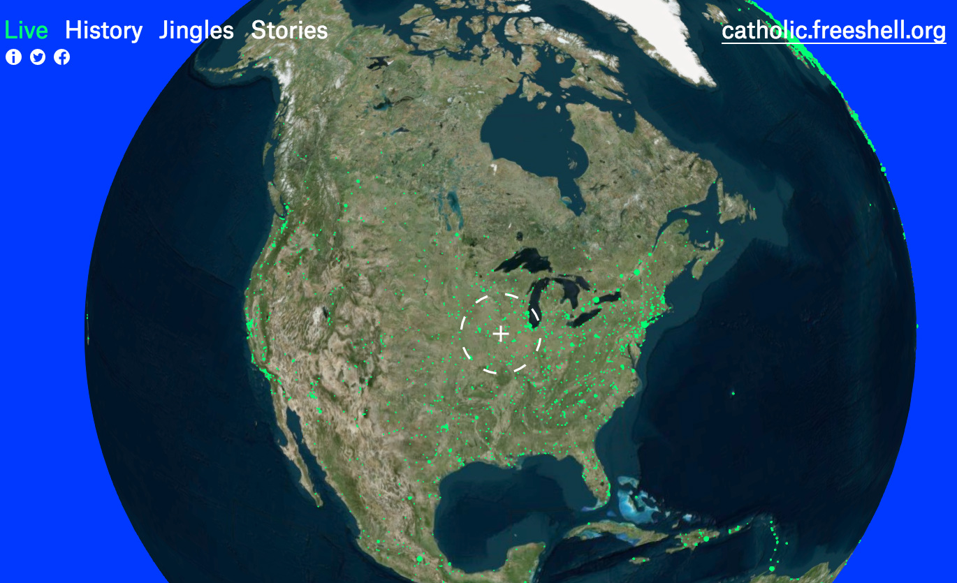 radio garden map