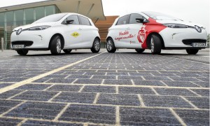 solar panel road france