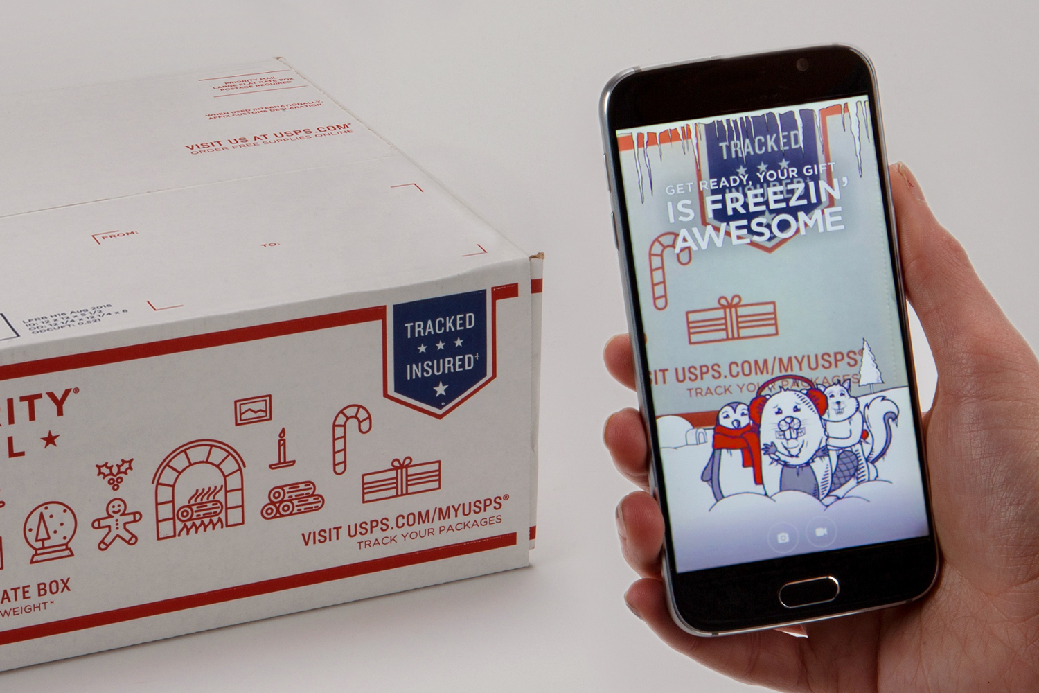 usps ar holiday app