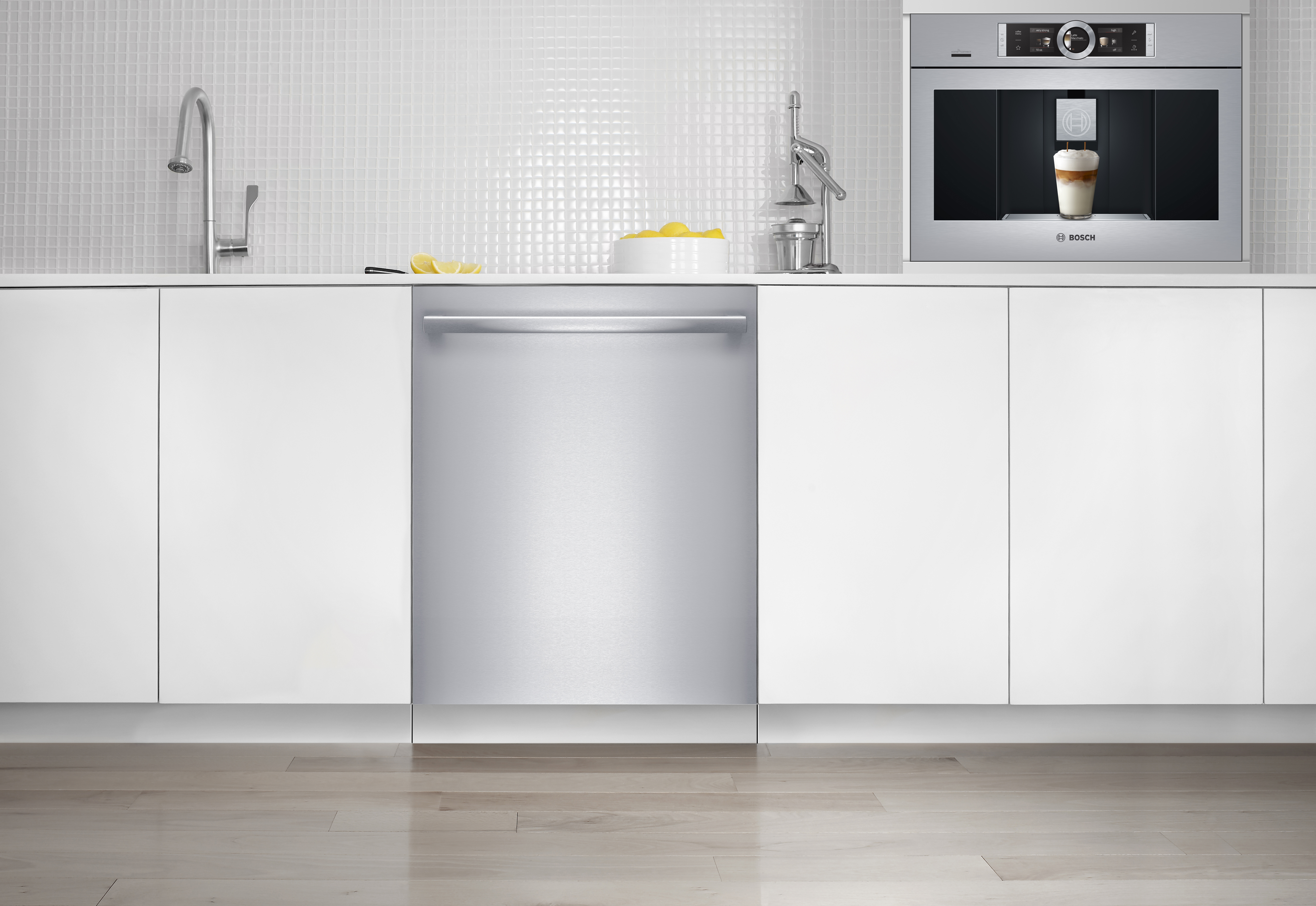 bosch home connect dishwasher and coffee machine