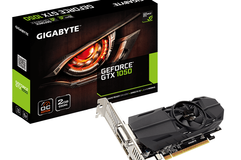 gigabyte introduces half height gtx 1050 and ti graphic cards oc low profile box