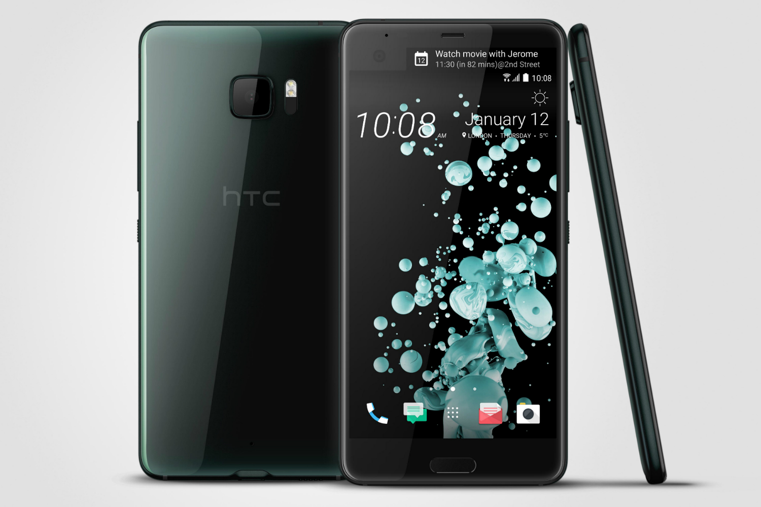 htc u ultra play news black